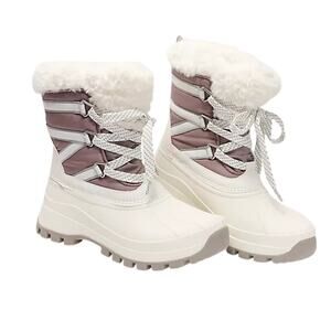 Storm by Cougar Womens Fresno Snow Boots Size 8 EU 38.5 White Waterproof NIB